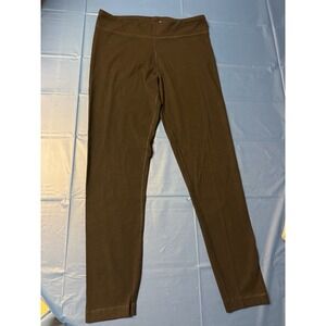 Athletic Works Women's Size M Black Leggings Cotton Pull On
